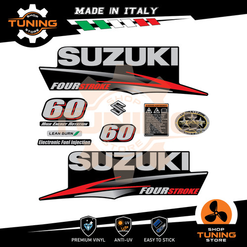 Kit adesivi motore marino - kit,