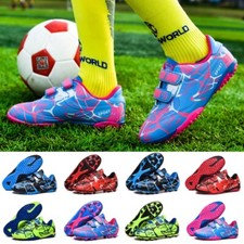 Scarpe calcio bambini tacchetti calcio bassi traspiranti allenamento comode bambini