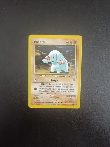 Carte pokémon phanpy - pokémon, 43/111