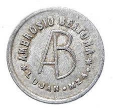[NC] ARGENTINA - GETTONE VENDEMMIA AMBROSIO BERTONA MENDOZA 1 22 mm (nc8631)