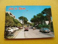 (FG.C10) COMACCHIO, LIDO DI SPINA - VIA MANTEGNA, Centro LE PERLE auto cars (vg)