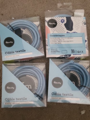 Elexity câble textile h05vvf - elexity,