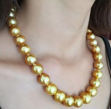 🏵️AAA COLLANA PERLE ORO