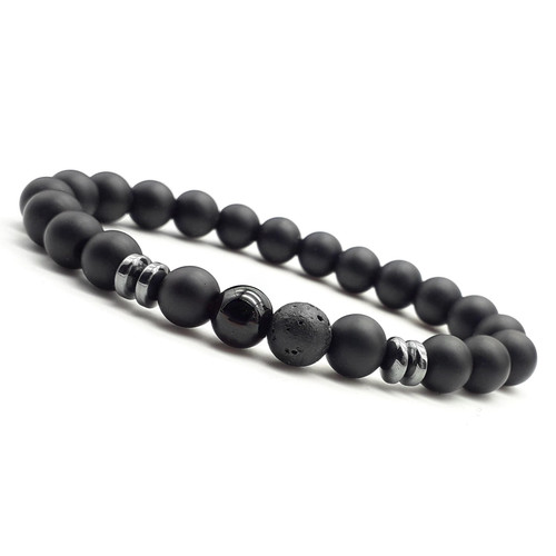 Bracciale yoga onice - bracciale,