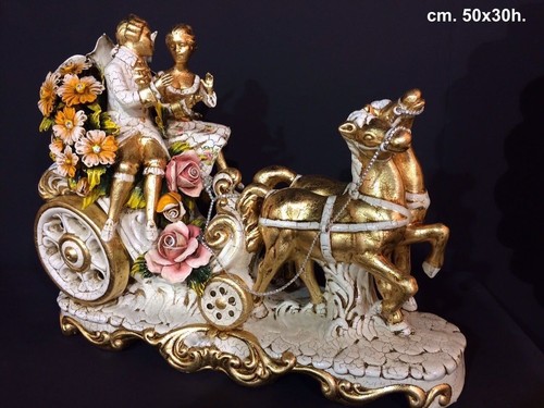 Statua carrozza piccola - carrozza, in
