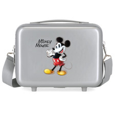 BEAUTY CASE TOPOLINO DISNEY 100 ANNIVERSARIO BORSA VIAGGIO ADATTABILE - 3643921