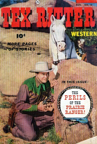 Tex ritter western vg fn - ritter, vg/fn