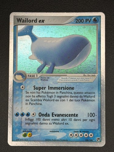 Pokemon wailord holo ex - wailord,