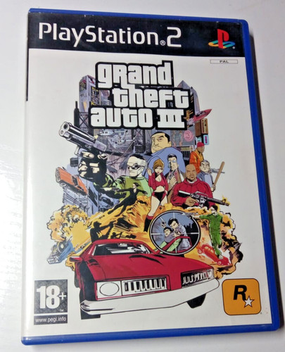 Gta ps2 playstation 2 - ps2,