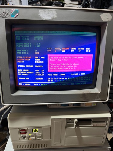 Vintage turbo clone ibm xt - pc,