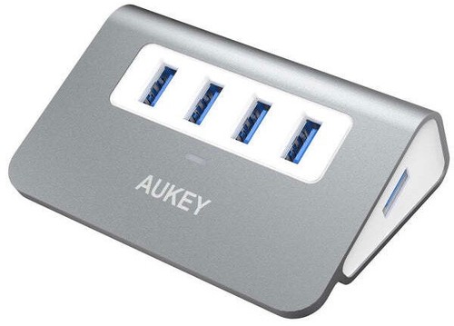 Hub usb aukey porte - aukey, 4
