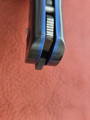 Coltello damascato alan folts - damascato,