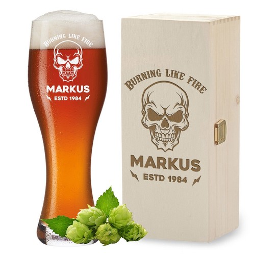 Bicchiere birra frumento - bicchiere,