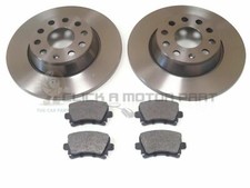 DISCHI E PASTIGLIE FRENO POSTERIORI AUDI TT COUPE 1.8T 2.0T FSi 2.0 TDi QUATTRO 2006-2014