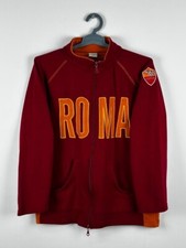 Felpa Vintage As Roma Full Zip