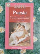 Saffo - Poesie con testo greco a fronte - GTE Newton 1982