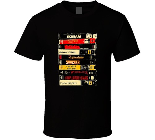 Shirt vhs film horror - film,