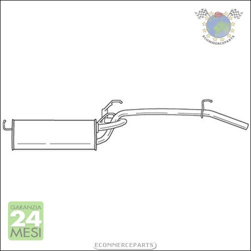 Silenziatore marmitta - silenziatore,