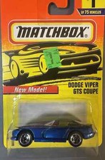 Matchbox 1996 #1 Dodge Viper