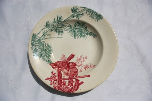 Ancienne assiette creuse - assiette,