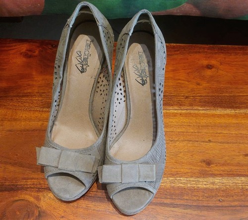 Décolleté grigio donna - grigio, n37
