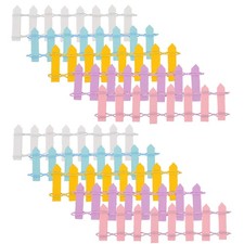  15 Pcs Mini Recinto Giardino Staccionata Miniatura Recinzione Da