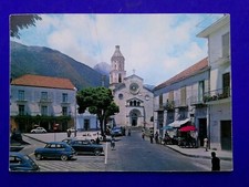 ?CARTOLINA FOTO AGEROLA BOMERANO PIAZZA CAPASSO BAR CAMION AUTO ANIMATA 1971?