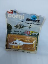 Corgi Moonraker Drax Jet Ranger  jet 007 James Bond sigillato