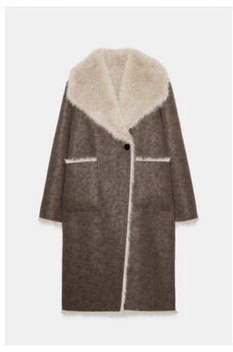 Cappotto pelliccia sintetica