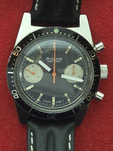 Cronografo vintage bulova - vintage,