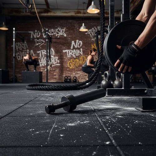 Supporto dischi palestra - supporto,