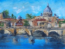 Roma Italia Ponte Sant'Angelo