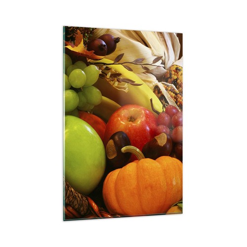 Quadro vetro 80x120cm cesto - su,