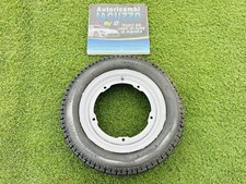 CERCHIO IN FERRO RUOTA COMPLETO DI GOMMA 4.00/125-12 APE TM 602 703