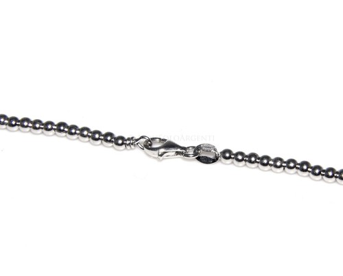 Vero argento 925 collana - argento,