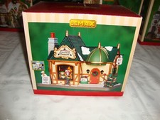 Villaggio Natale LEMAX Bakery casetta ceramica pasticceria illuminata 21x17x13