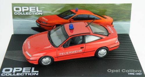 Opel calibra feuerwehr - 1/43,