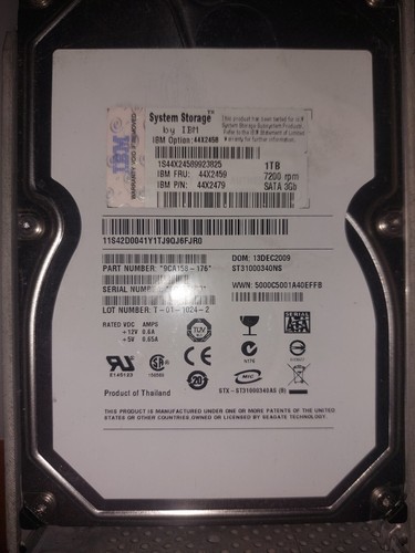 Hard disk ibm 44x2479 - hard,