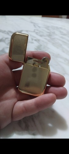 Accendino gas oro con - accendino,