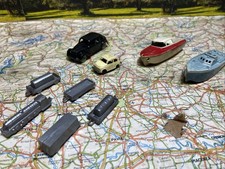 Lotto Modellini In Plastica Anni 70 ‘ingap, APS’ Dep Scala Varie ( Vedi Foto)