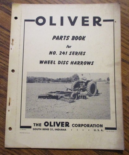 Oliver serie 241 - serie,