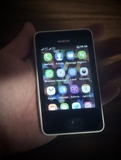 Smartphone usato piccolo Dual SIM | Nokia Asha 501 | Bianco | + Accessori