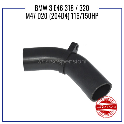 Manicotto intercooler tubo - manicotto,