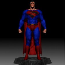superman statue resin 1/10
