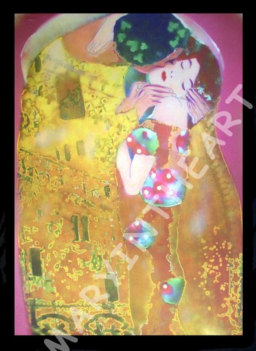 Klimt bacio tela - il, 50