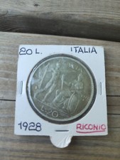 20 lire 1928 UN GRANDE RICONIO