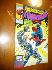 L'UOMO RAGNO n. 145 QUESTO SANGUE E IL MIO SANGUE ADESIVI DA EDICOLA MAI APERTO