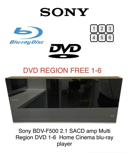 Sony bdv f500 multi - sony, bdv-f500