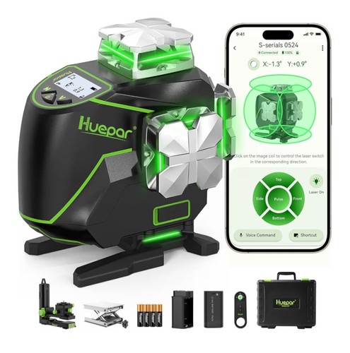 Huepar 04cg livella laser - s-04cg,