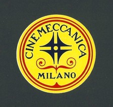 CINEMECCANICA MILANO - ADESIVO